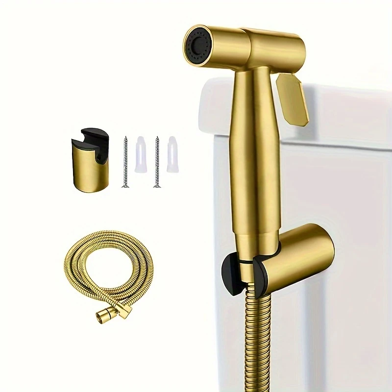 Classic three piece set of gol - Plunger Toilet 评论和价格