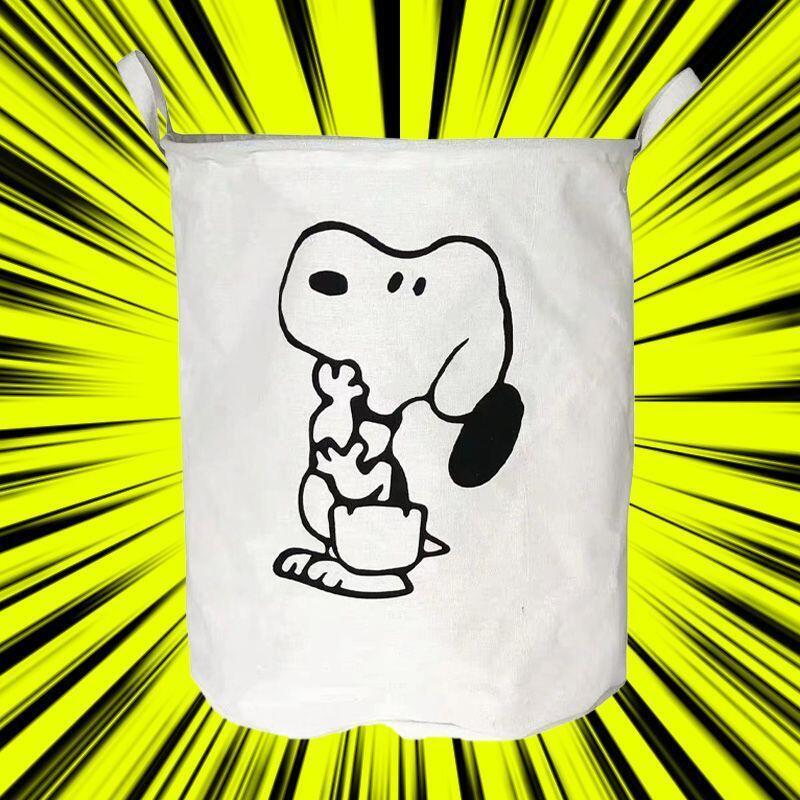 Snoopy Cotton Fabric Laundry H - Home Edit Bathroom Storage 评论和价格