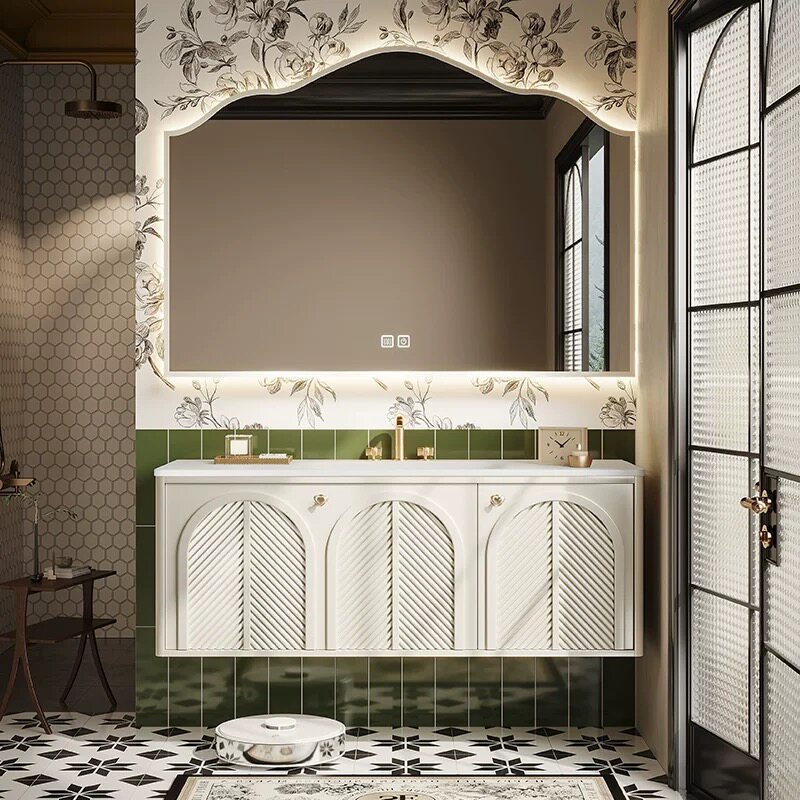 Unique Waterproof Bathroom Mir - Home Bathroom Vanity Combo 评论和价格