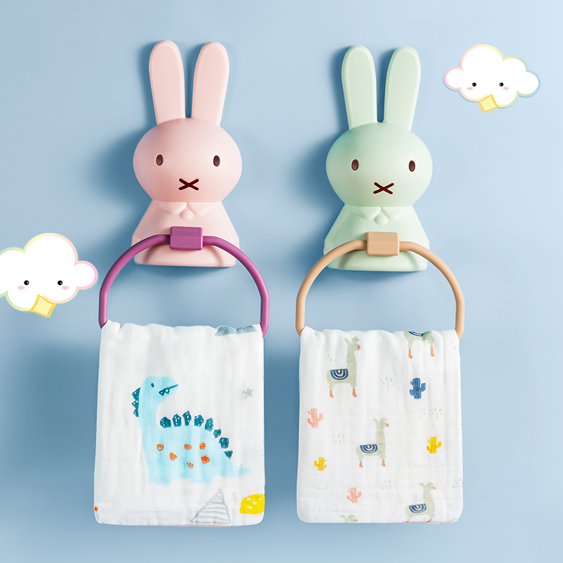 Cute Miffy Non Perforated Towe - Home Edit Bathroom Storage 评论和价格