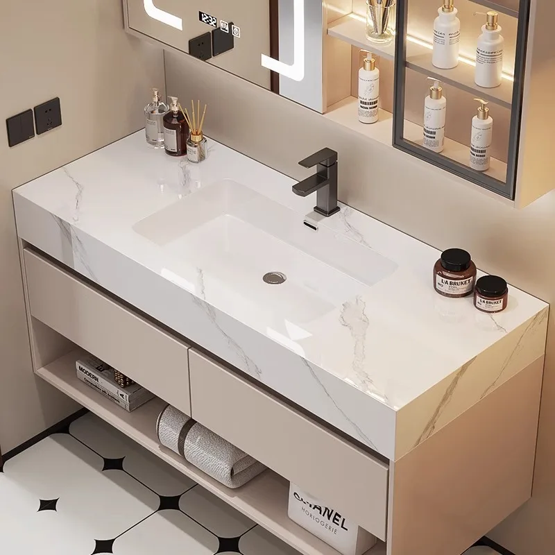 Modern Bathroom Vanity Slate C - Home Bathroom Vanity Combo 评论和价格