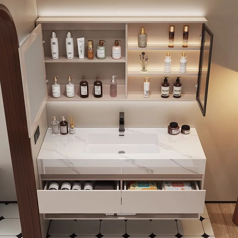 Modern Bathroom Vanity Slate C - Home Bathroom Vanity Combo 评论和价格