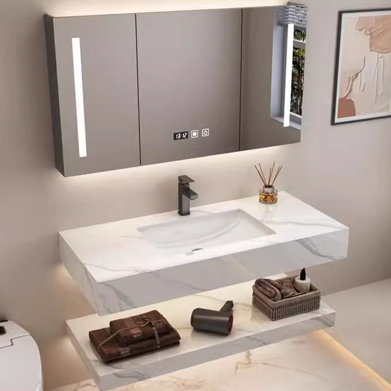 Cabinets Vintage Partition Van - Home Bathroom Vanity Combo 评论和价格