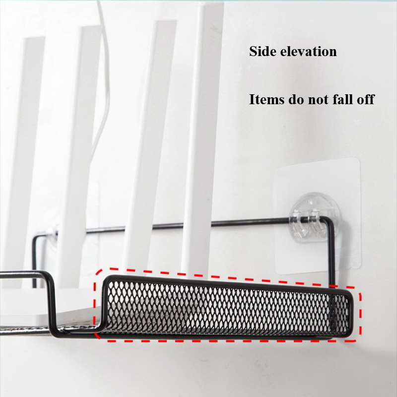 No‑Drill Wall Mount Router She - Home Bathroom Organizer 评论和价格