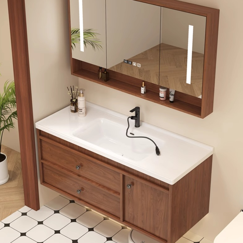 Bathroom Cabinet White Living  - Home Bathroom Vanity Combo 评论和价格