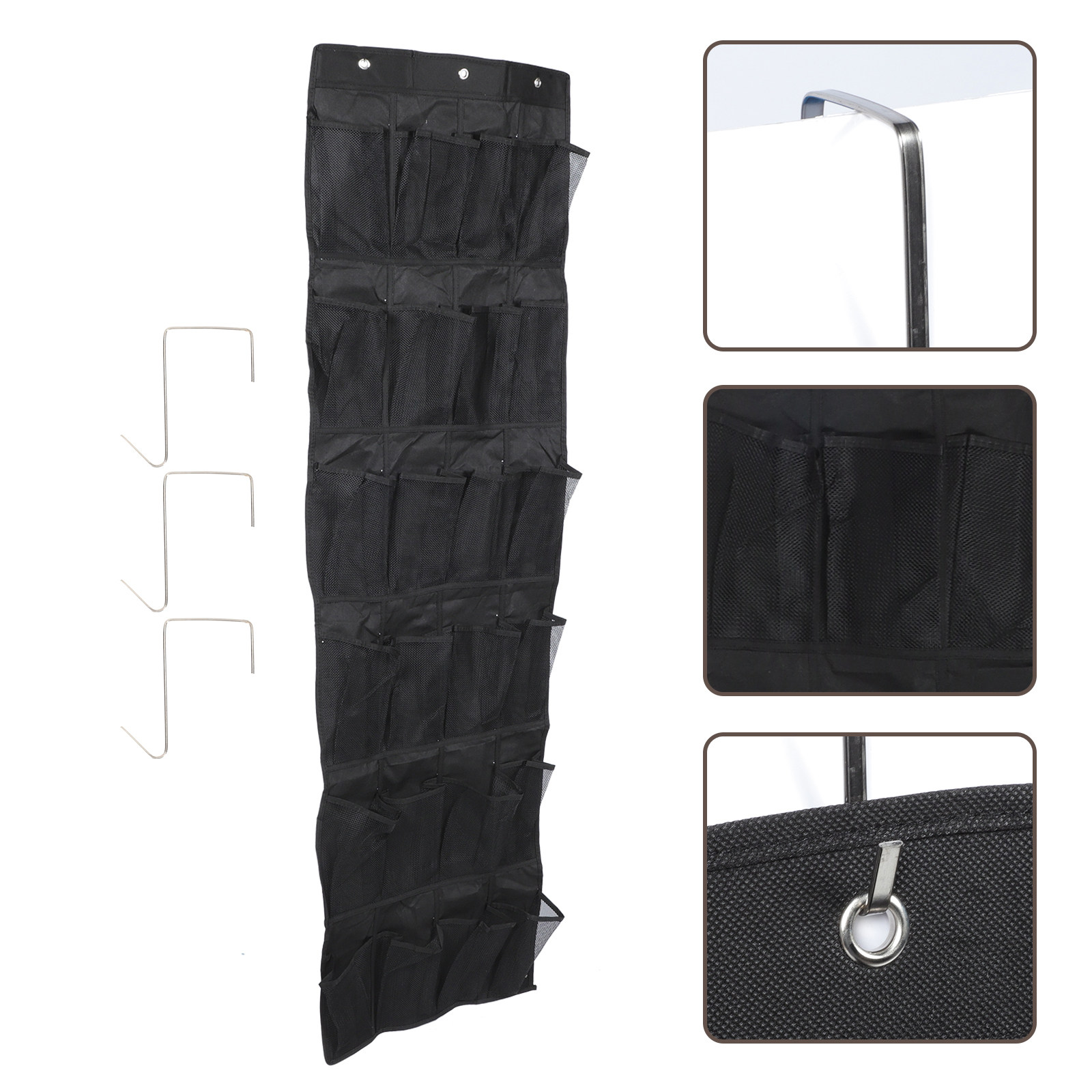 24-Grid Shoes Hanging Storage  - Home Bathroom Organizer 评论和价格