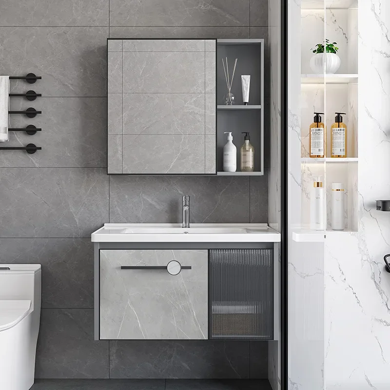 Waterproof Bathroom Cabinet wi - Home Bathroom Vanity Combo 评论和价格