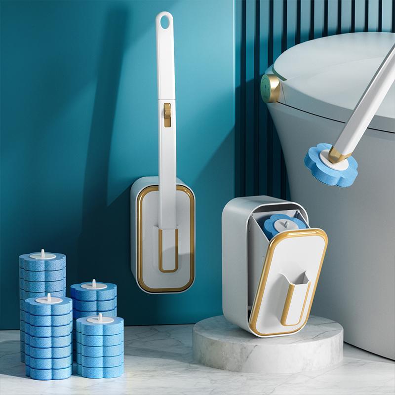 Wall Mounted Toilet Brush Set  - Plunger Toilet 评论和价格