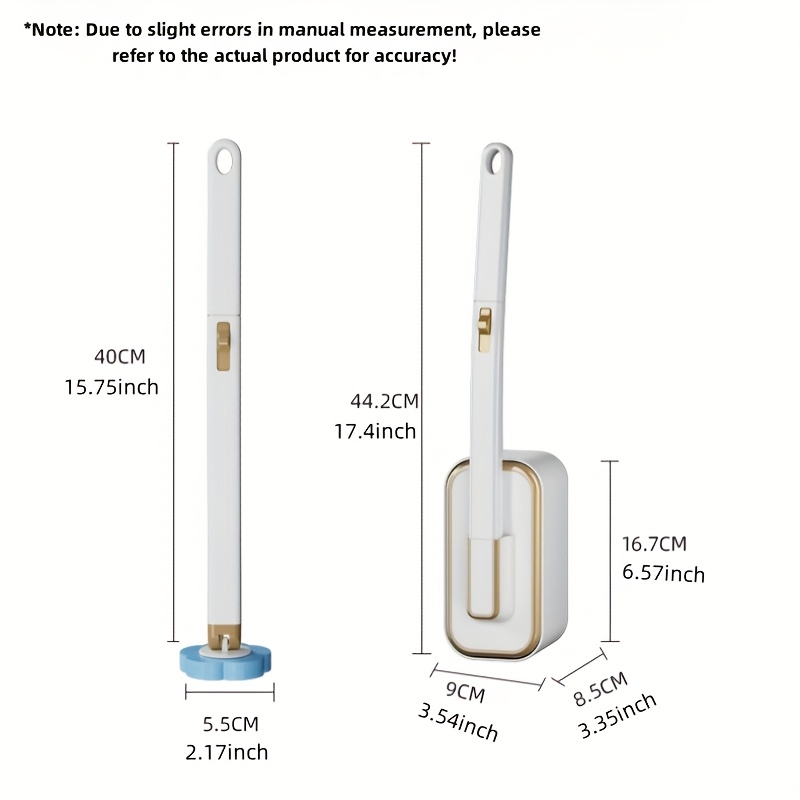 Wall Mounted Toilet Brush Set  - Plunger Toilet 评论和价格