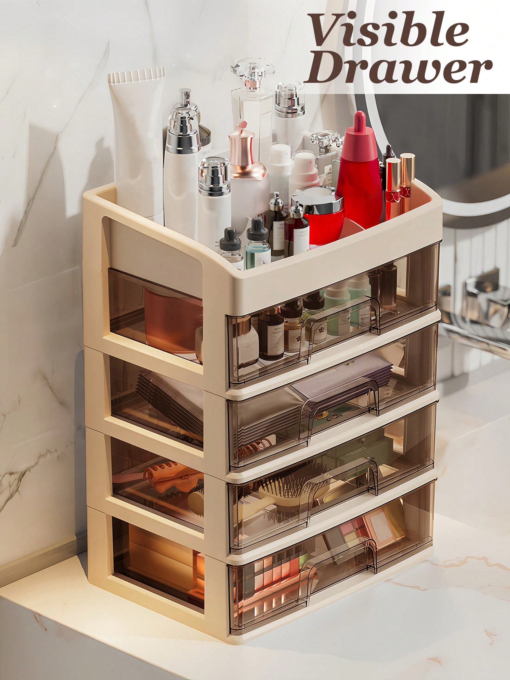 Makeup Organizer, Make Up Stor - Home Essentials Bathroom Storage 评论和价格