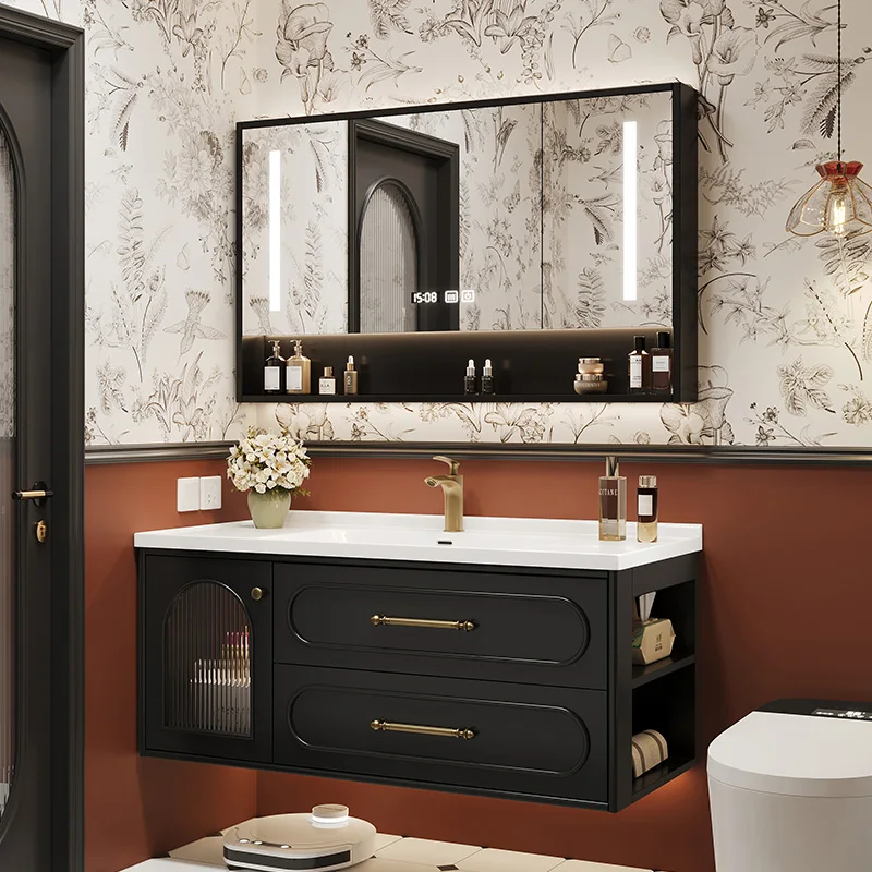 French Luxury Bathroom Cabinet - Home Bathroom Vanity Combo 评论和价格