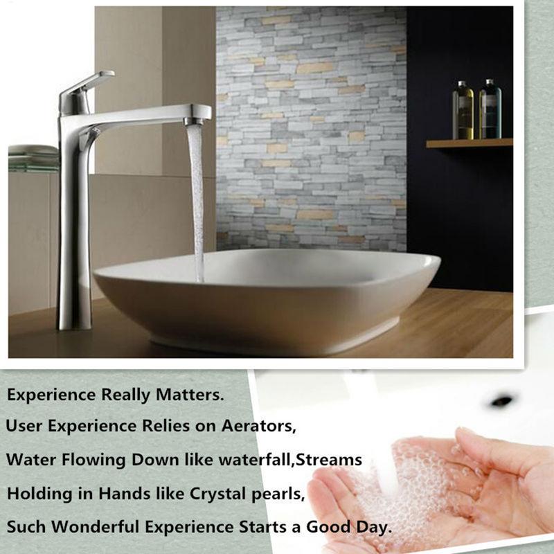 1pc Water Saving Faucet Aerato - Basin Mixer Tap 评论和价格