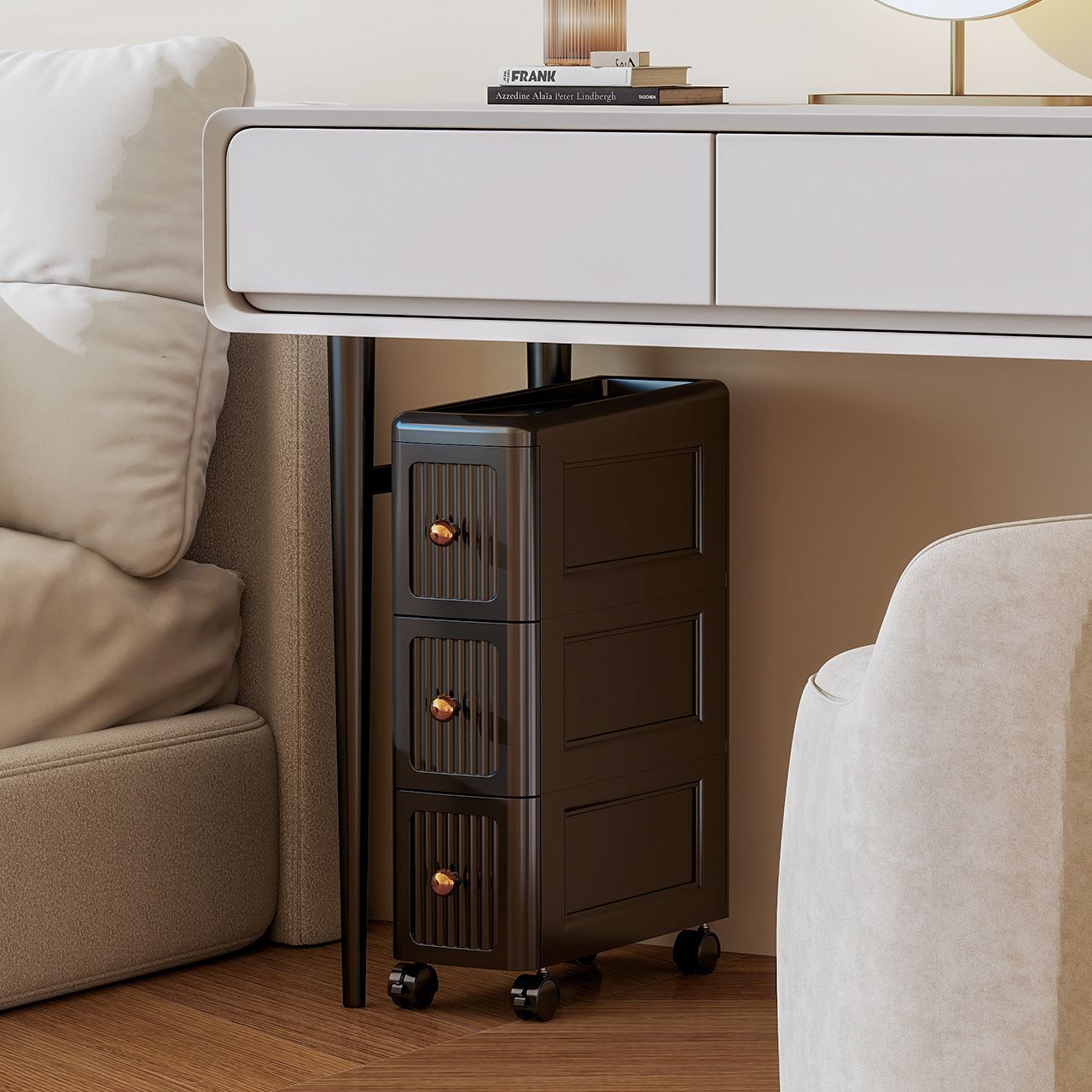 15CM Narrow Gap Drawer Storage - Home Bathroom Organizer 评论和价格