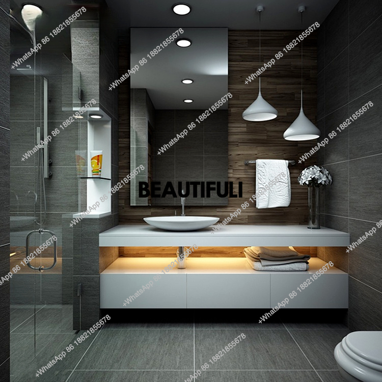 modern luxury customized hotel - Home Bathroom Vanity Combo 评论和价格