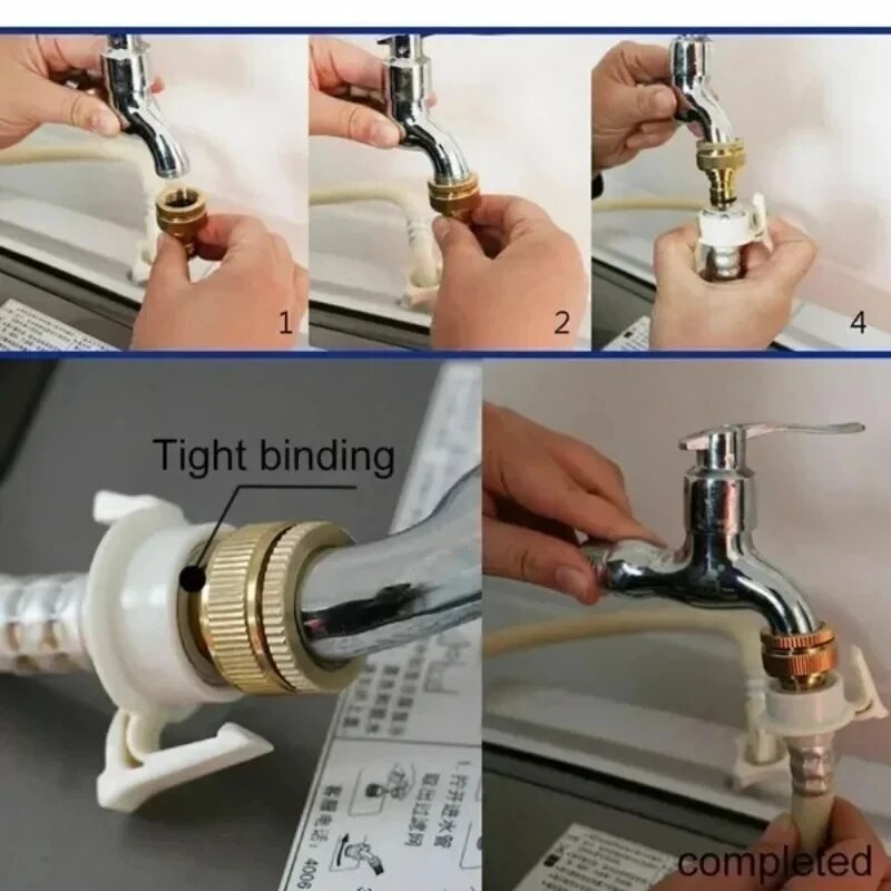 1/2/5PCS Universal Tap Kitchen - Basin Mixer Tap 评论和价格