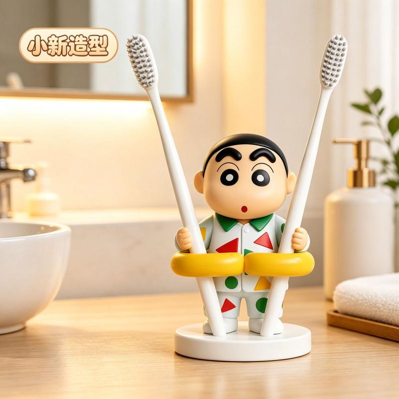 Cute Toothbrush Holder Cartoon - Home Edit Bathroom Storage 评论和价格